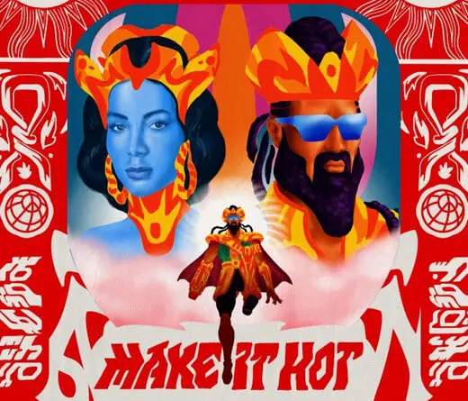 Anitta y Major Lazer su fusionan para hacer una meloda hot y picante. Con ustedes Make It Hot.